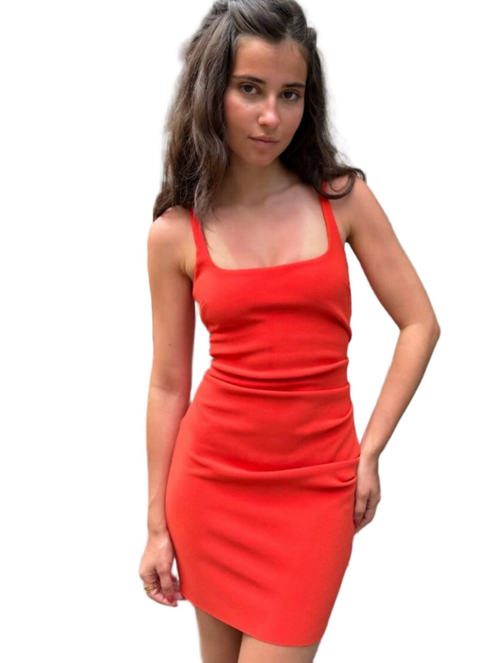 NWT BEC + BRIDGE Katrina Mini Dress in Fire Red Size Size 2